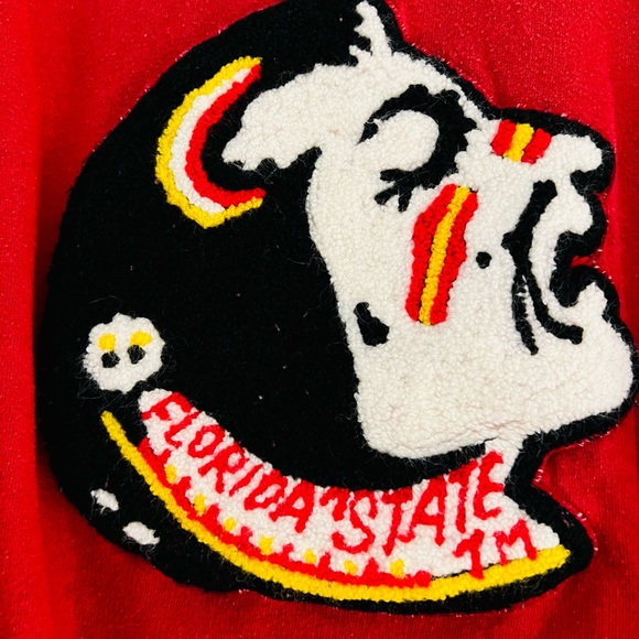 VINTAGE 80’s Florida State Seminoles Sweatshirt Size XL, fits L - Picture 2 of 4